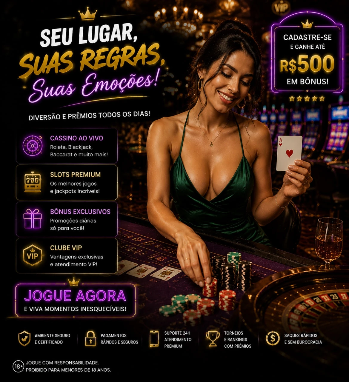 Interface do app